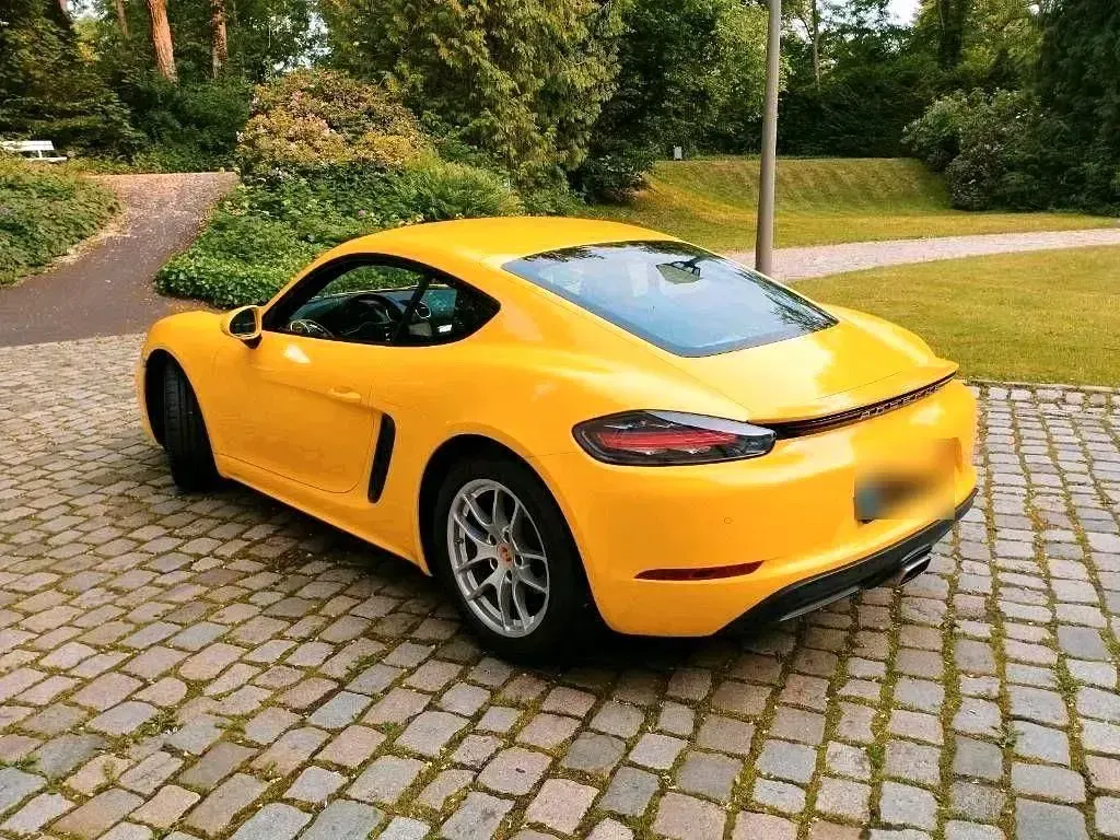 Occasion Porsche 718 Cayman 300 ch (220 kW) 2016 Jaune Coupé