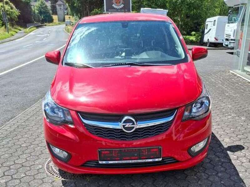 Rot Gebraucht 2017 Opel Karl Active Kleinwagen | 8.999 € (Guter Preis) - Bild 1/4