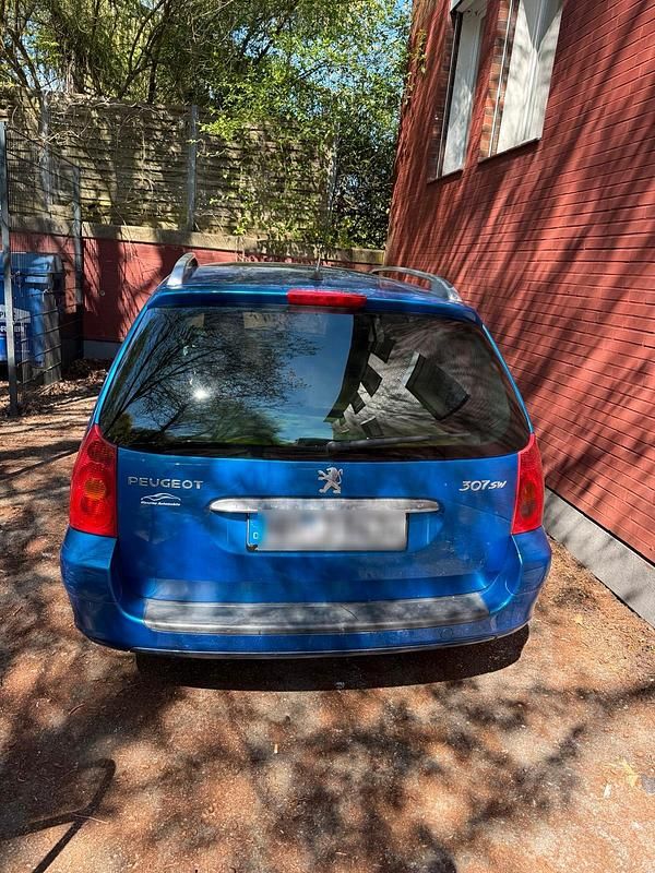 Gebraucht Peugeot 307 2009 Blau Cabrio