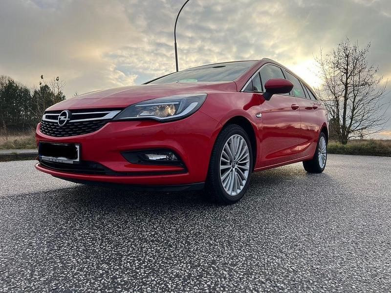 Gebraucht Opel Astra Dynamic 136 PS (100 kW) 2017 Rot Kombi