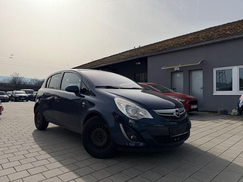 Gebraucht Opel Corsa 87 PS (63 kW) 2012 Ozeanblau/waterworld Kleinwagen