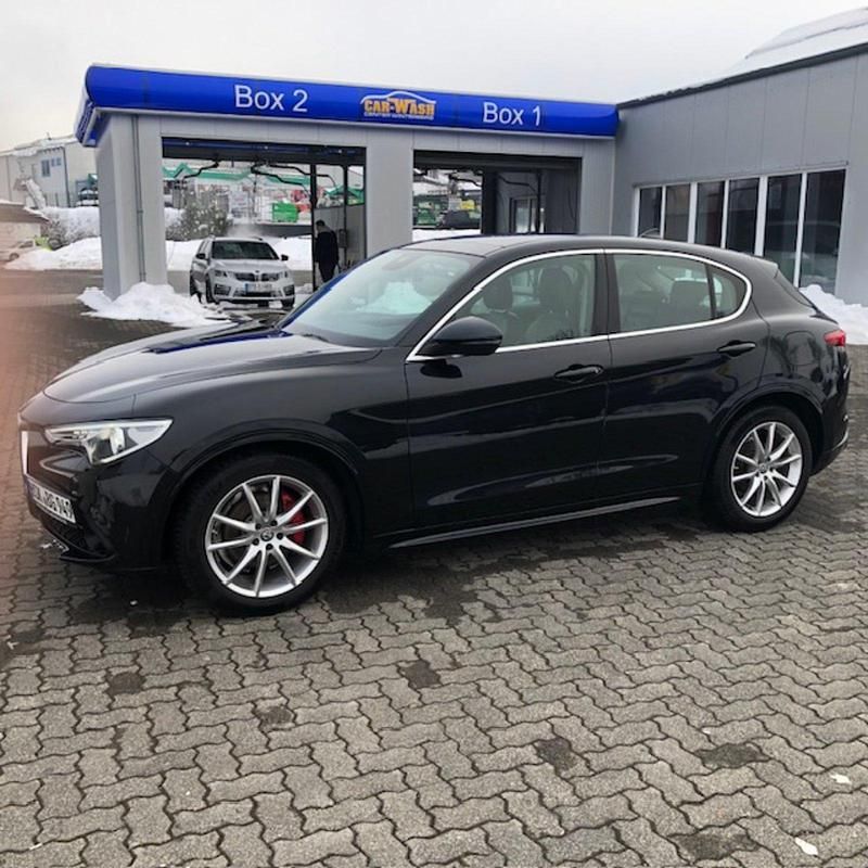 Gebraucht Alfa Romeo Stelvio 209 PS (153 kW) 2017 Schwarz SUV