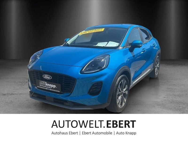 Blau Neu 2025 Ford Puma Titanium SUV | 27.850 € (Fairer Preis) - Bild 1/4