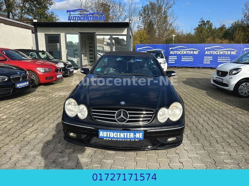 Schwarz unilack Gebraucht 2004 Mercedes CLK55 AMG AMG Cabrio | 18.900 € (Superpreis) - Bild 1/4