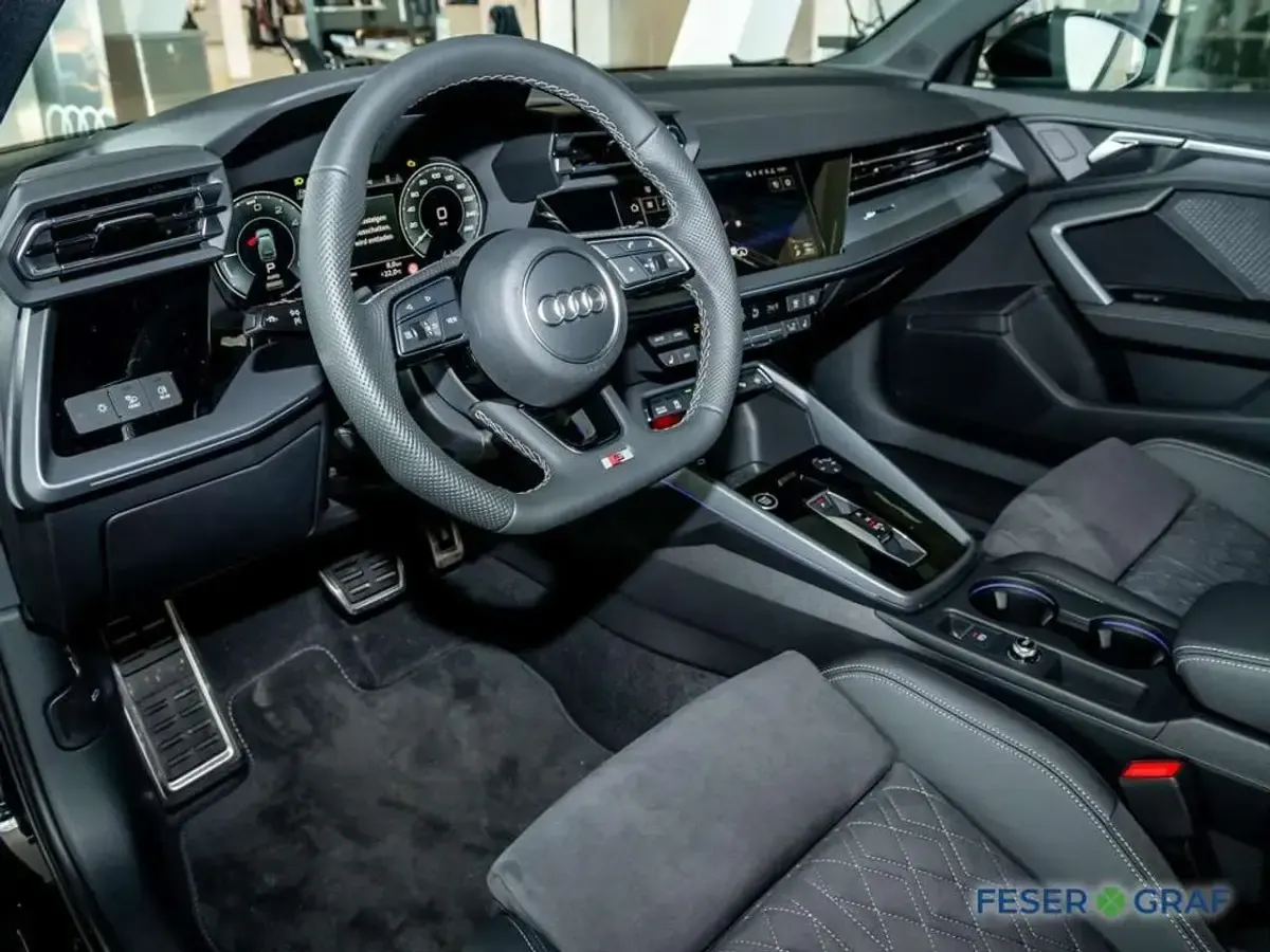 Gebraucht Audi A3 S-Line 150 PS (110 kW) 2026 Mythosschwarz metallic Limousine
