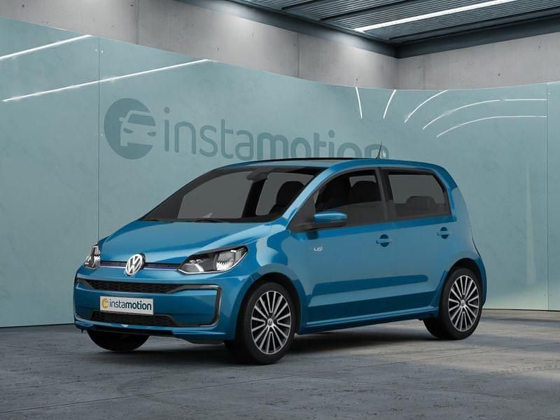 Blau Gebraucht 2021 VW e-up! Kleinwagen | 14.349 € (Etwas zu teuer) - Bild 1/4
