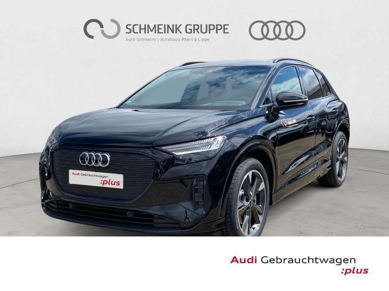 Schwarz Gebraucht 2025 Audi Q4 e-tron Advanced SUV | 62.930 € (Teuer) - Bild 1/3
