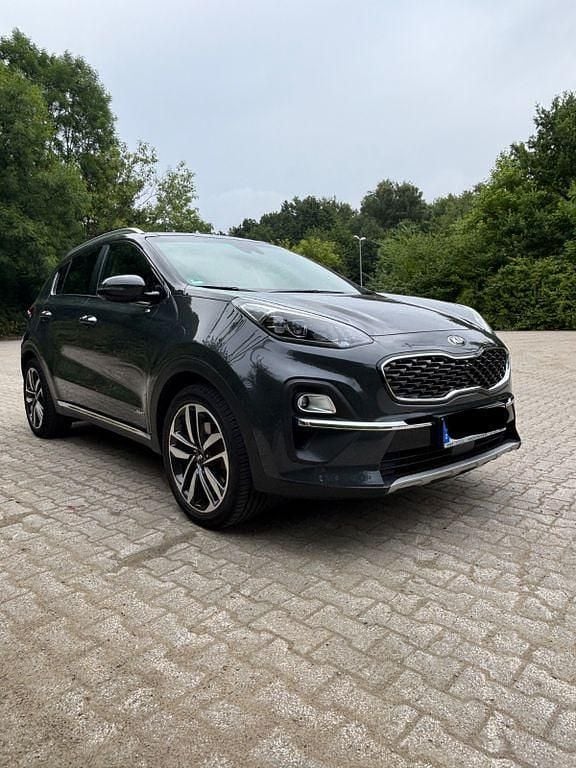 Grau Gebraucht 2021 Kia Sportage Platinum SUV | 23.700 € (Superpreis) - Bild 1/4