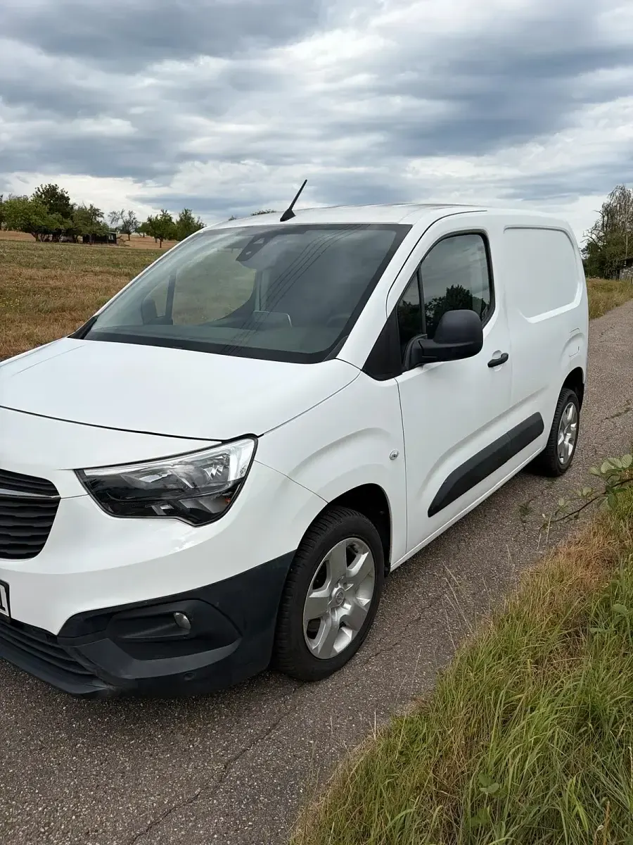 Gebraucht Opel Combo 101 PS (74 kW) 2019 Weiß Van / Kleinbus