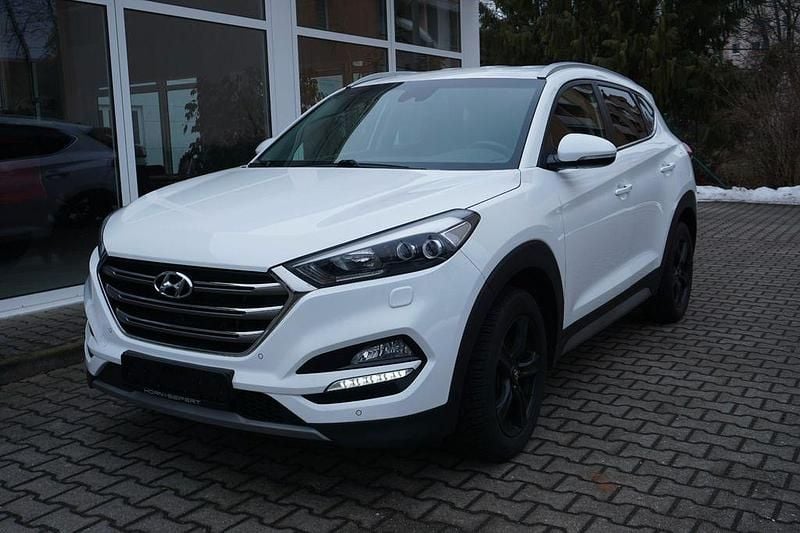 Gebraucht Hyundai Tucson Style 177 PS (130 kW) 2017 Weiß SUV