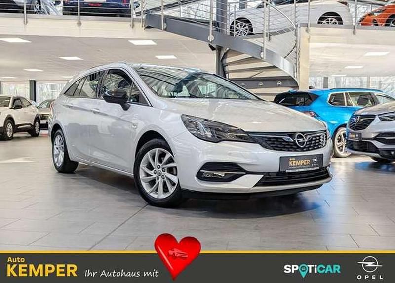 Silber Gebraucht 2021 Opel Astra Elegance Kombi | 17.650 € (Etwas zu teuer) - Bild 1/1