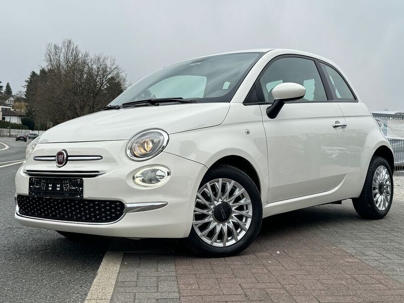 Weiß Gebraucht 2020 Fiat 500 Lounge Kleinwagen | 11.700 € (Fairer Preis) - Bild 1/4