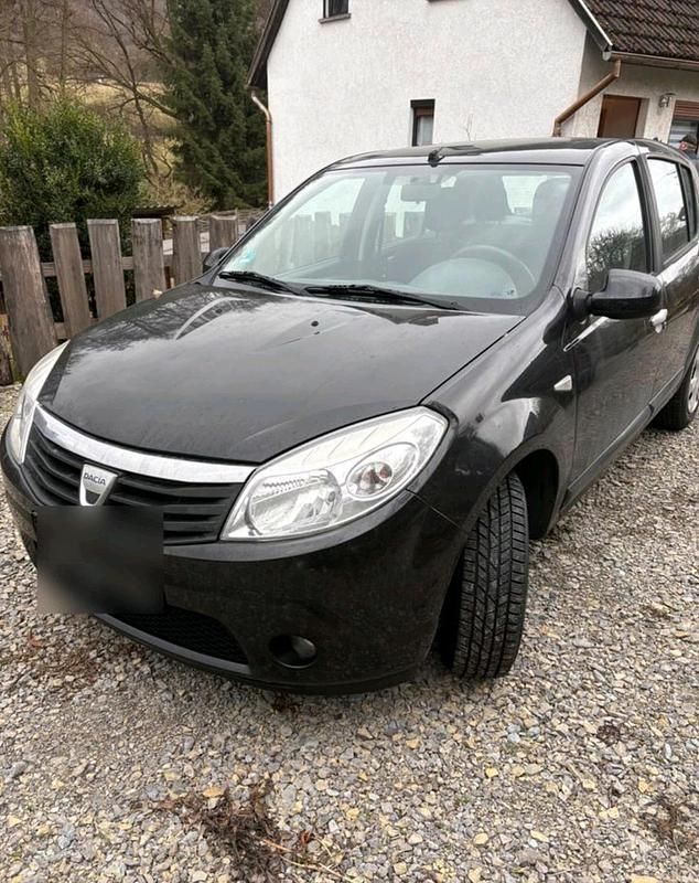 Gebraucht Dacia Sandero 75 PS (55 kW) 2009 Schwarz Limousine