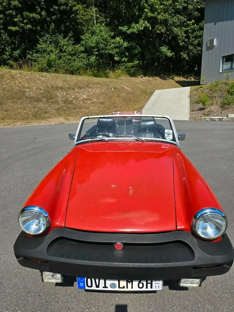 Usata MG Midget 72 CV (52 kW) 1976 Rosso Cabrio