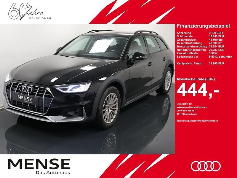 Brillantschwarz Gebraucht 2021 Audi A4 Allroad Basis Kombi | 31.985 € (Fairer Preis) - Bild 1/4