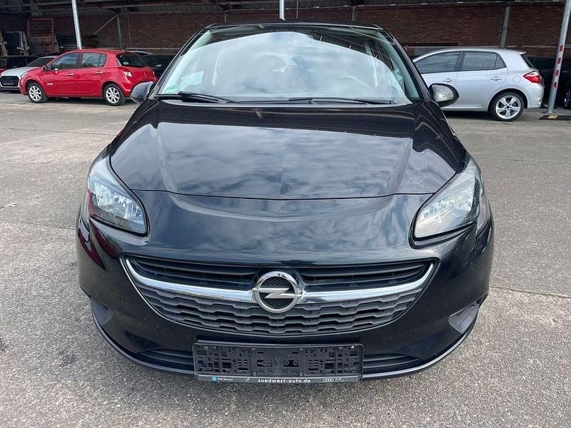 Gebraucht Opel Corsa Edition 69 PS (50 kW) 2016 Schwarz Kleinwagen