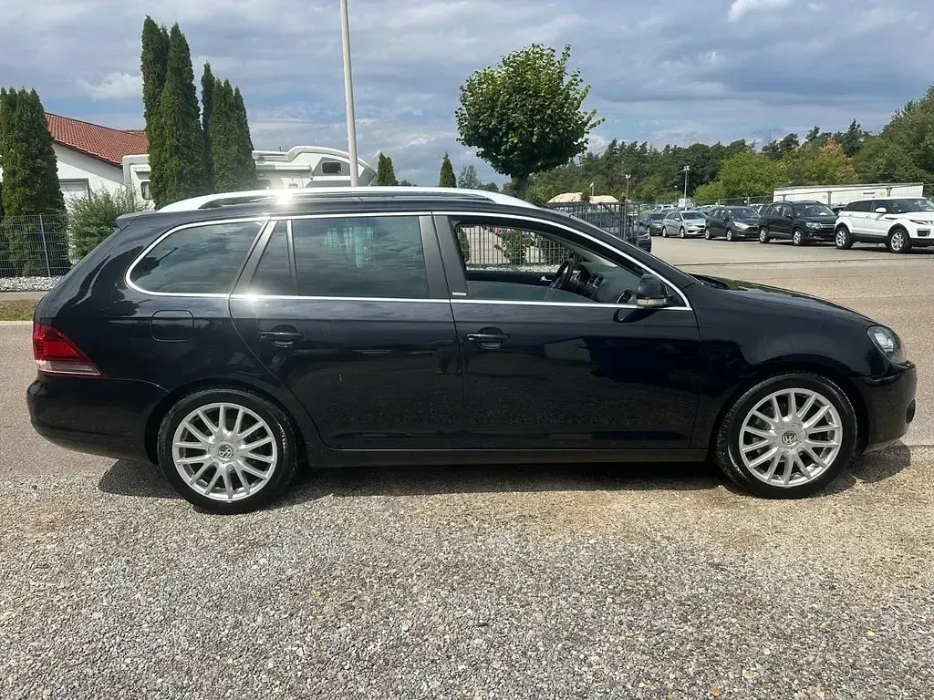 Gebraucht VW Golf VII Style 122 PS (89 kW) 2012 Schwarz Kombi