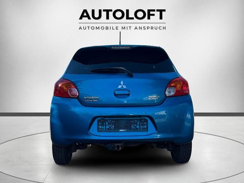 Gebraucht Mitsubishi Space Star 80 PS (58 kW) 2014 Blau Van / Kleinbus