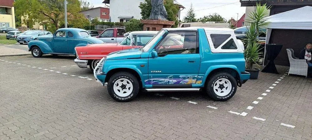 Gebraucht Suzuki Vitara 80 PS (58 kW) 1992 Blau SUV