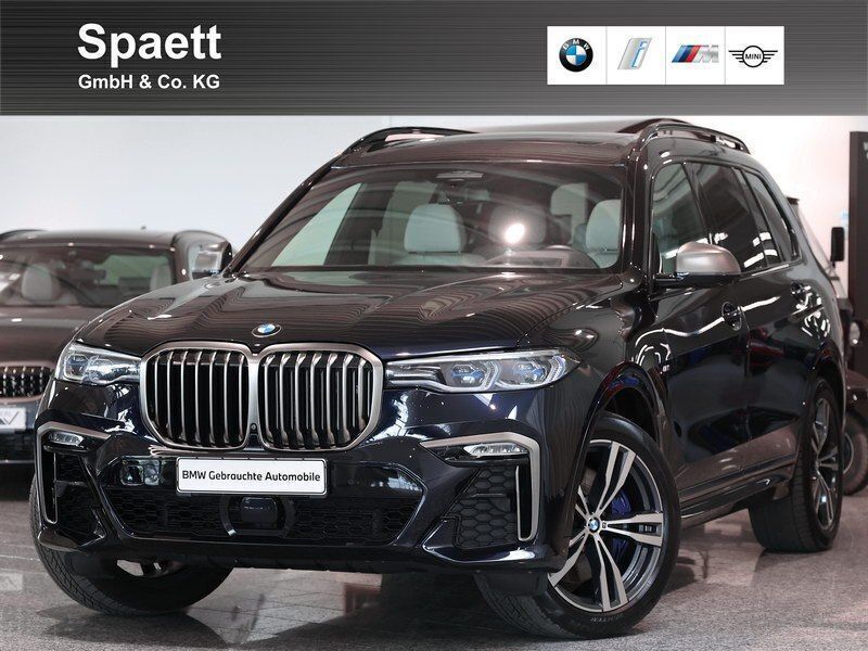 M carbonschwarz metallic Gebraucht 2020 BMW X7 Executive SUV | 64.500 € (Fairer Preis) - Bild 1/4