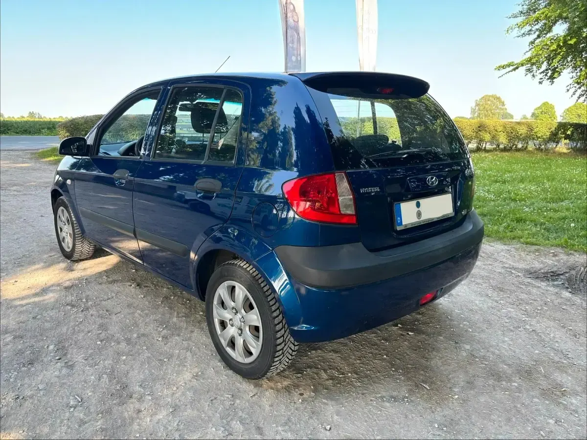 Gebraucht Hyundai Getz 88 PS (64 kW) 2008 Blau Kleinwagen
