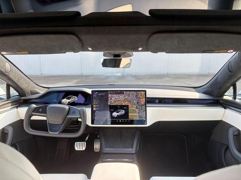 Gebraucht Tesla Model S Plaid 759 kW (1033 PS) 2023 Weiß Kleinwagen