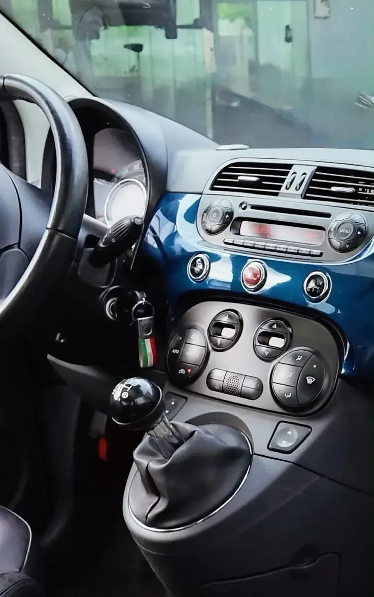 Gebraucht Fiat 500 95 PS (69 kW) 2013 Blau Coupé