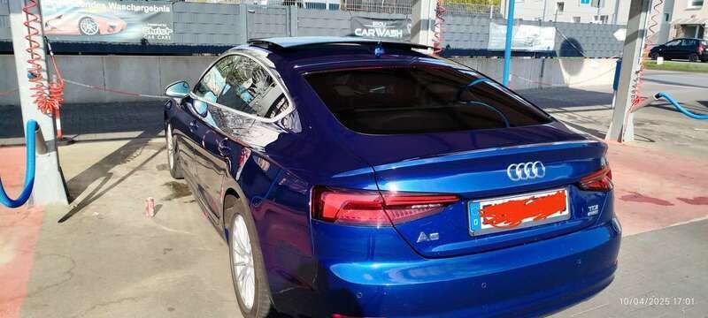 Blau Gebraucht 2018 Audi A5 Sportback Sport Coupé | 19.500 € (Guter Preis) - Bild 1/4