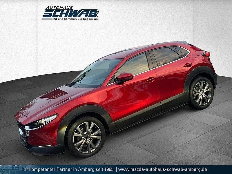 Rot Gebraucht 2021 Mazda CX-30 Selection SUV | 21.450 € (Guter Preis) - Bild 1/4