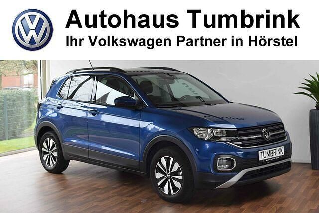 Gebraucht VW T-Cross Move 95 PS (69 kW) 2023 Reef blue (metallic) SUV