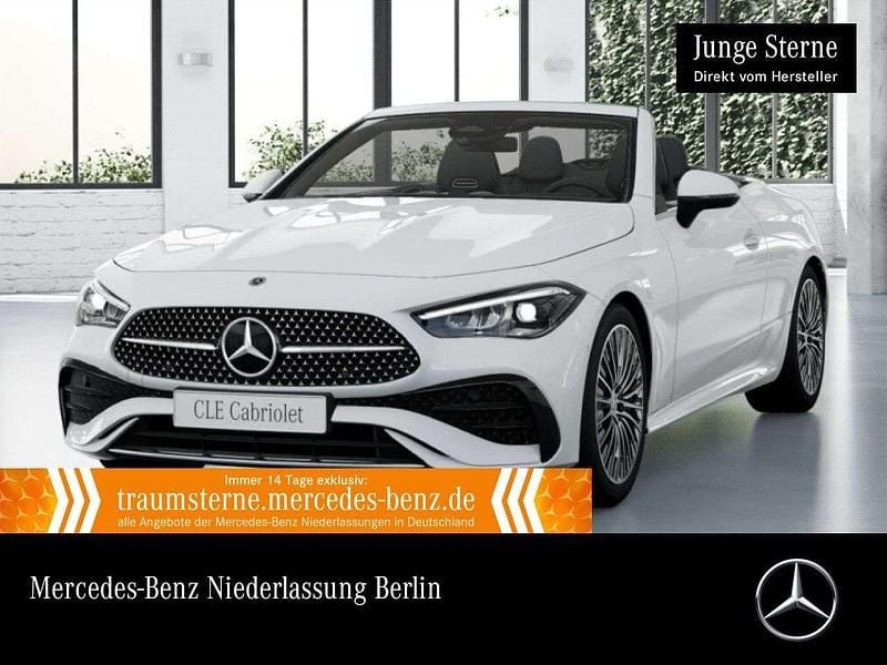 Weiß Gebraucht 2024 Mercedes CLE200 Advanced Plus Cabrio | 55.990 € (Fairer Preis) - Bild 1/3