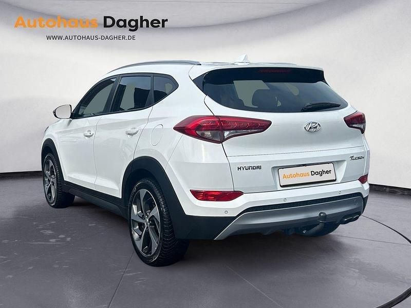 Gebraucht Hyundai Tucson Advantage 177 PS (130 kW) 2017 Weiß SUV