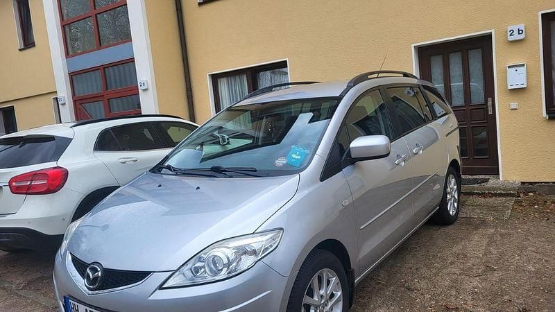 Gebraucht Mazda 5 Comfort 116 PS (85 kW) 2010 Silber Van / Kleinbus