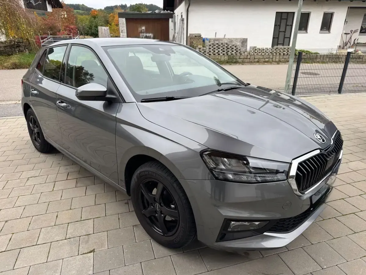 Gebraucht Skoda Fabia Ambition 80 PS (58 kW) 2023 Grau Kleinwagen