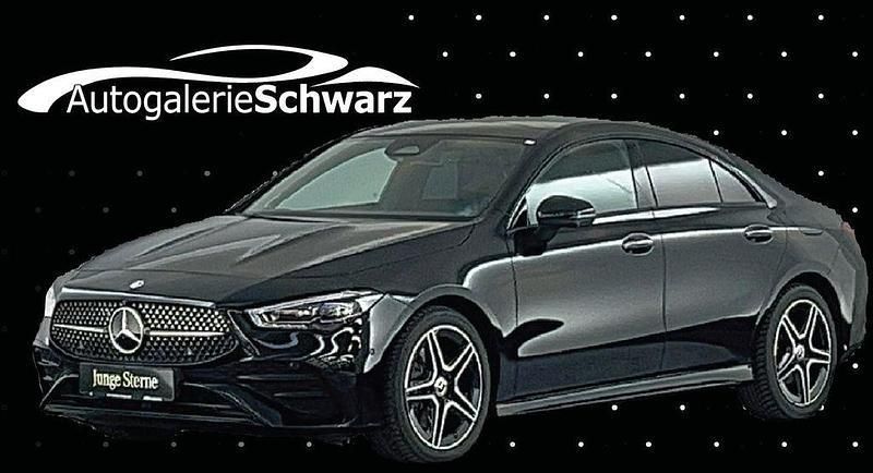 Schwarz Gebraucht 2024 Mercedes CLA200 AMG Coupé | 36.750 € (Guter Preis) - Bild 1/4