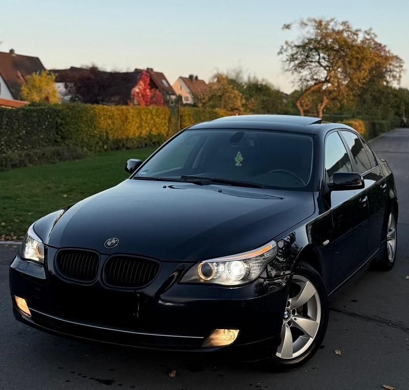 Schwarz Gebraucht 2008 BMW 525 Limousine | 5.800 € (Guter Preis) - Bild 1/4