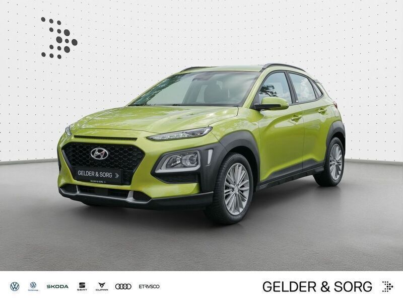 Gelb Gebraucht 2020 Hyundai Kona Trend SUV | 17.990 € (Guter Preis) - Bild 1/4