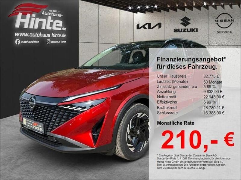 Orange Neu 2025 Nissan Qashqai Comfort SUV | 32.775 € (Guter Preis) - Bild 1/3
