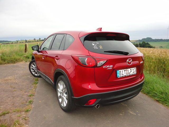 Gebraucht Mazda CX-5 175 PS (128 kW) 2014 Rot metallic SUV