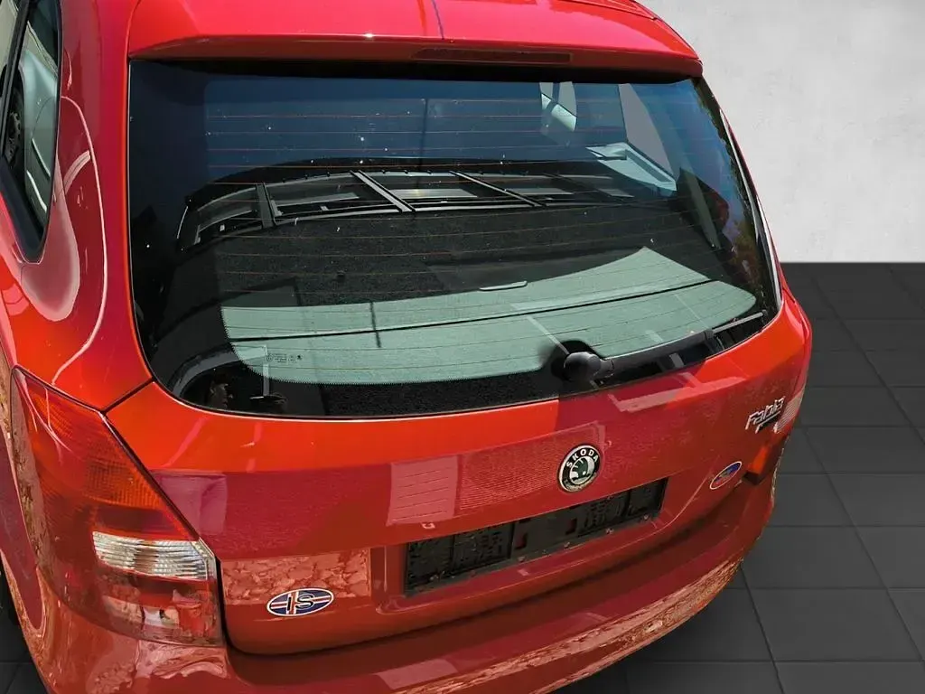 Gebraucht Skoda Fabia Ambiente 86 PS (63 kW) 2008 Rot Kombi