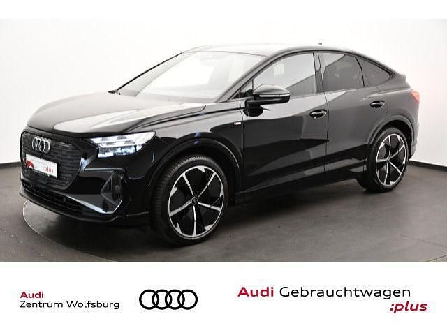 Mythosschwarz metallic Gebraucht 2022 Audi Q4 Sportback e-tron Ambiente SUV | 37.980 € (Teuer) - Bild 1/4