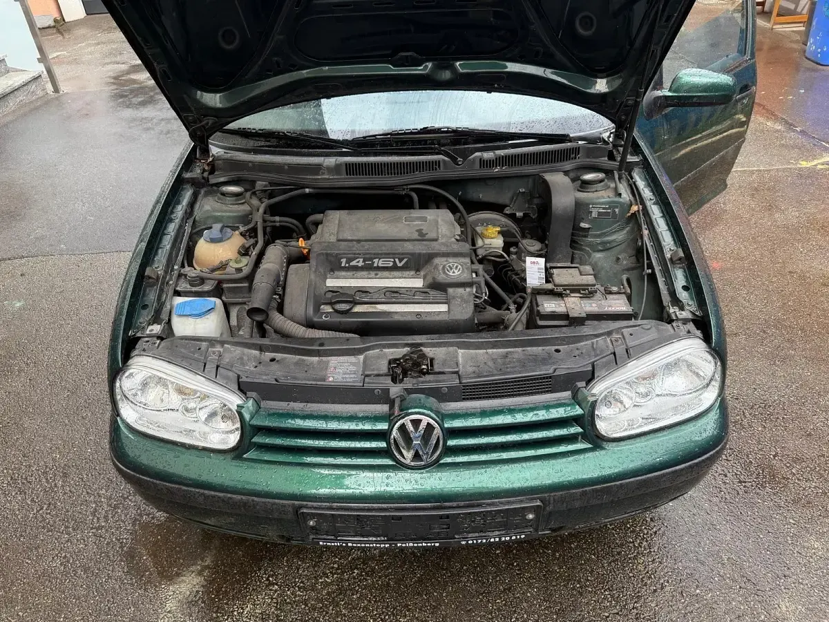 Gebraucht VW Golf IV 1997 Grün Kleinwagen