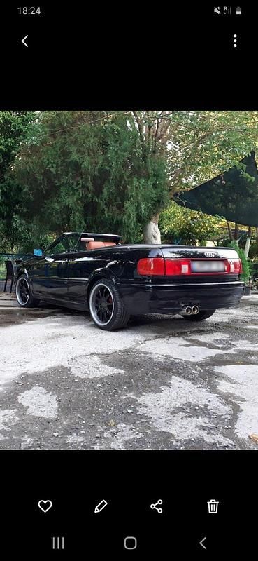Gebraucht Audi Cabriolet 150 PS (110 kW) 1996 Schwarz Cabrio