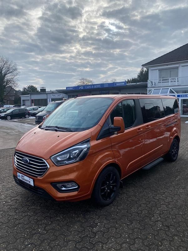 Gebraucht Ford Transit Custom 170 PS (125 kW) 2018 Orange Van / Kleinbus