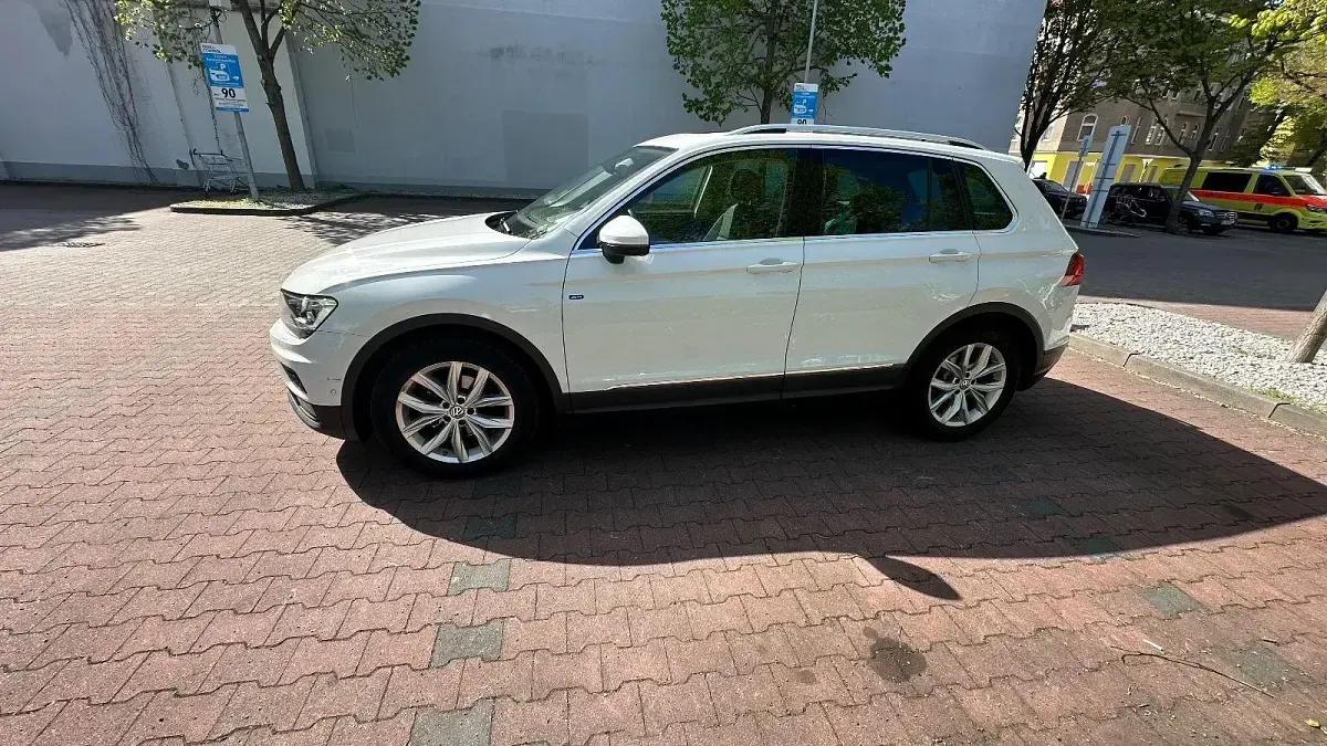 Gebraucht VW Tiguan Join 150 PS (110 kW) 2018 Weiß SUV