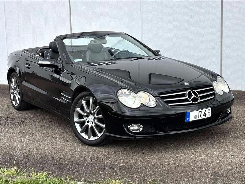 Schwarz Gebraucht 2006 Mercedes SL500 Cabrio | 17.500 € (Fairer Preis) - Bild 1/4