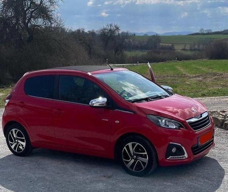 Rot Gebraucht 2017 Peugeot 108 Style Kleinwagen | 8.400 € (Guter Preis) - Bild 1/4