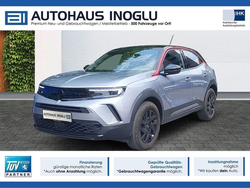 Grau kontrast grau/quarz silber (metallic) Gebraucht 2023 Opel Mokka GS Line SUV | 18.680 € (Superpreis) - Bild 1/4