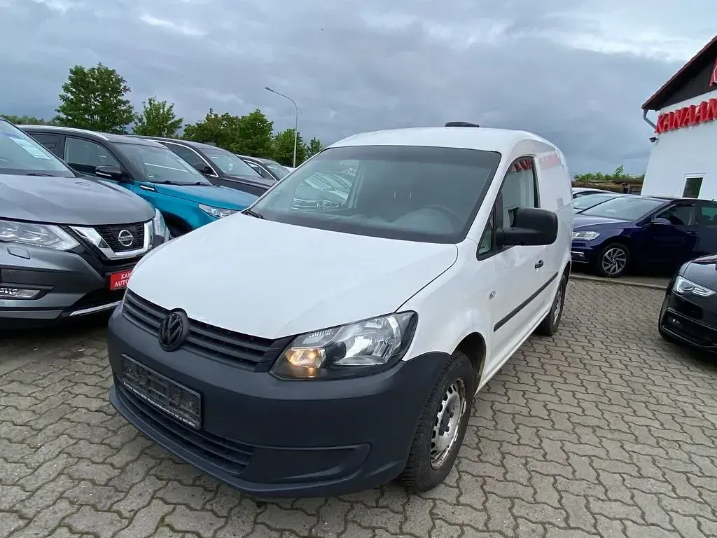 Gebraucht VW Caddy 102 PS (75 kW) 2011 Weiß Van / Kleinbus
