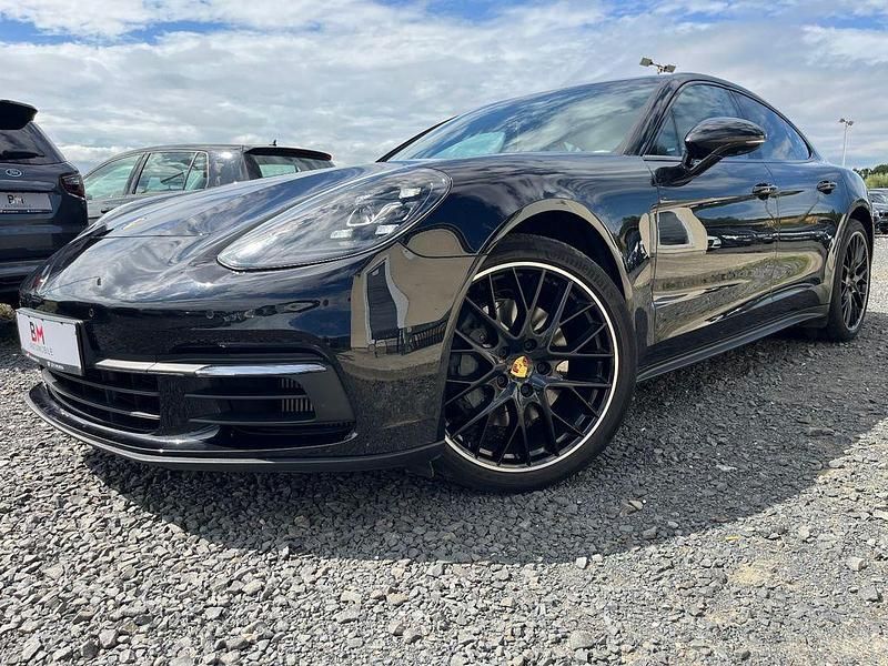 Schwarz Gebraucht 2017 Porsche Panamera 4S Limousine | 64.700 € (Teuer) - Bild 1/4